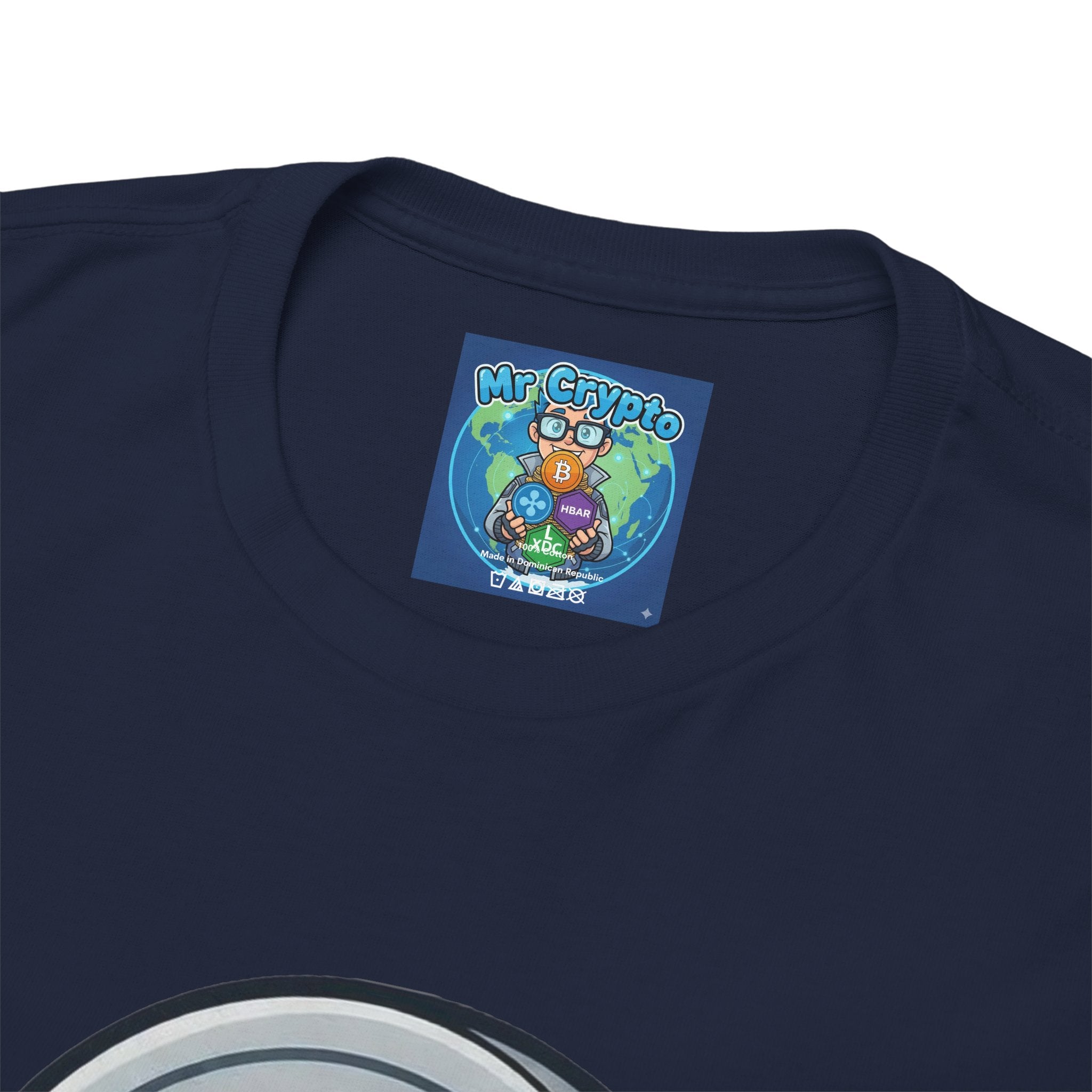 Ethereum Coin Mascot T-Shirt — Walking Crypto Logo Tee for Blockchain Fans