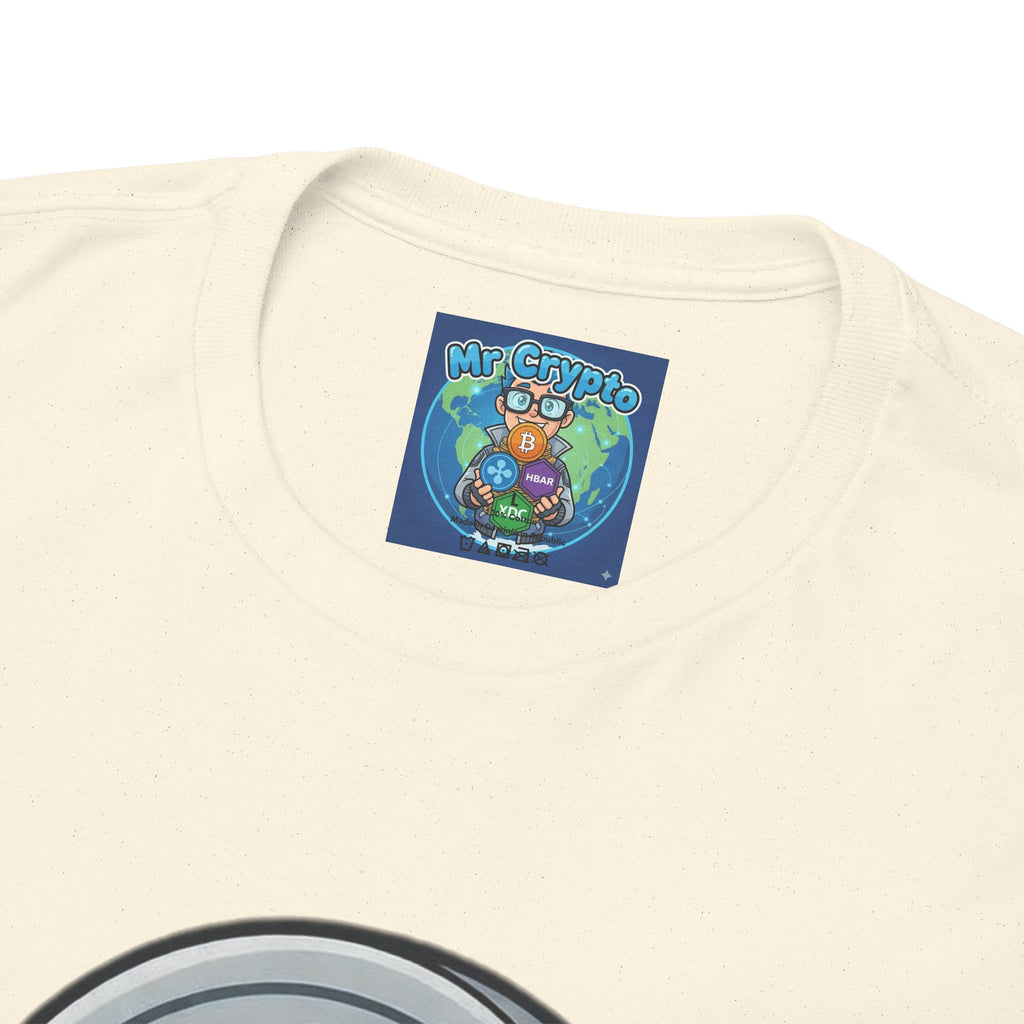 Ethereum Coin Mascot T-Shirt — Walking Crypto Logo Tee for Blockchain Fans