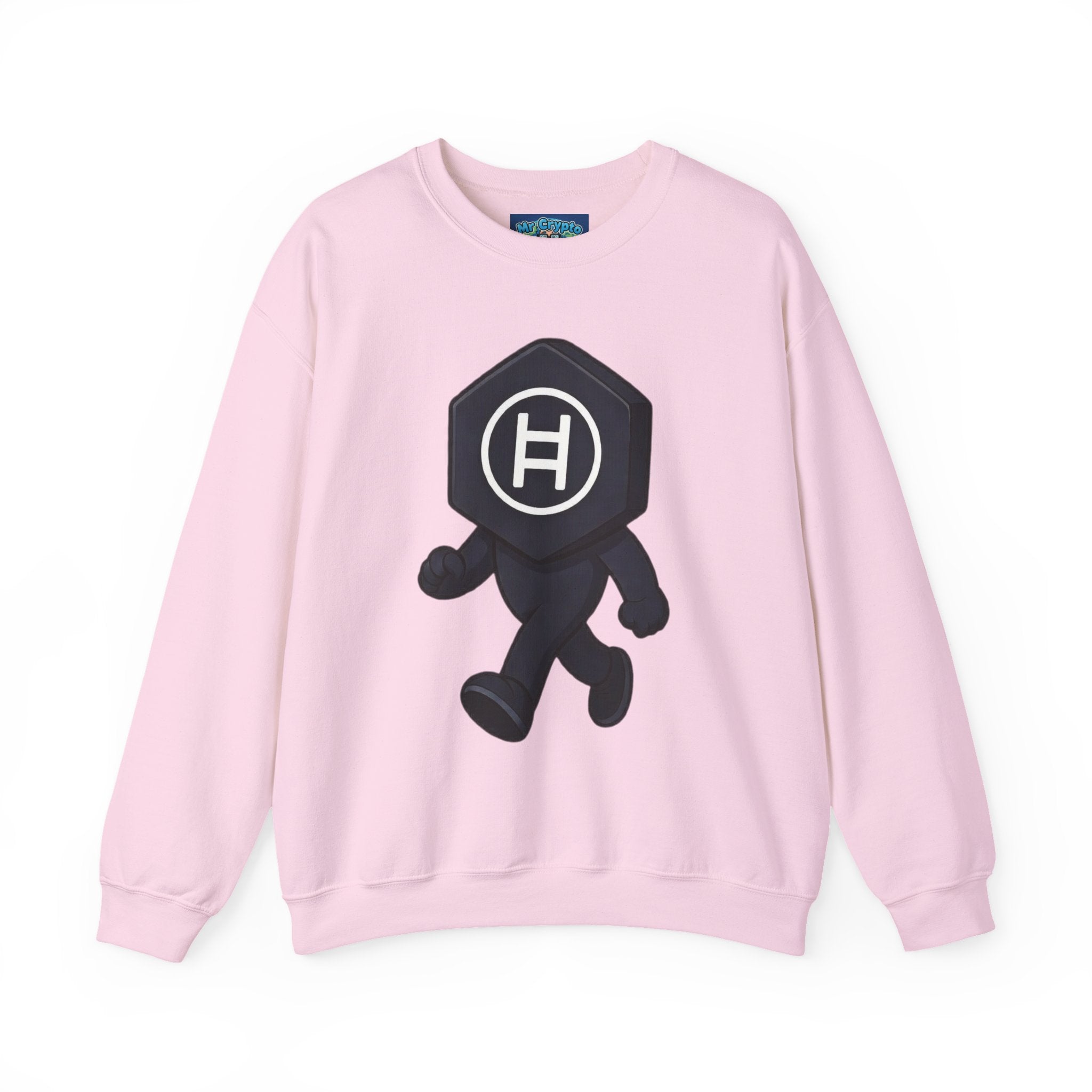 Hedera (HBAR) Crypto Mascot Crewneck Sweatshirt