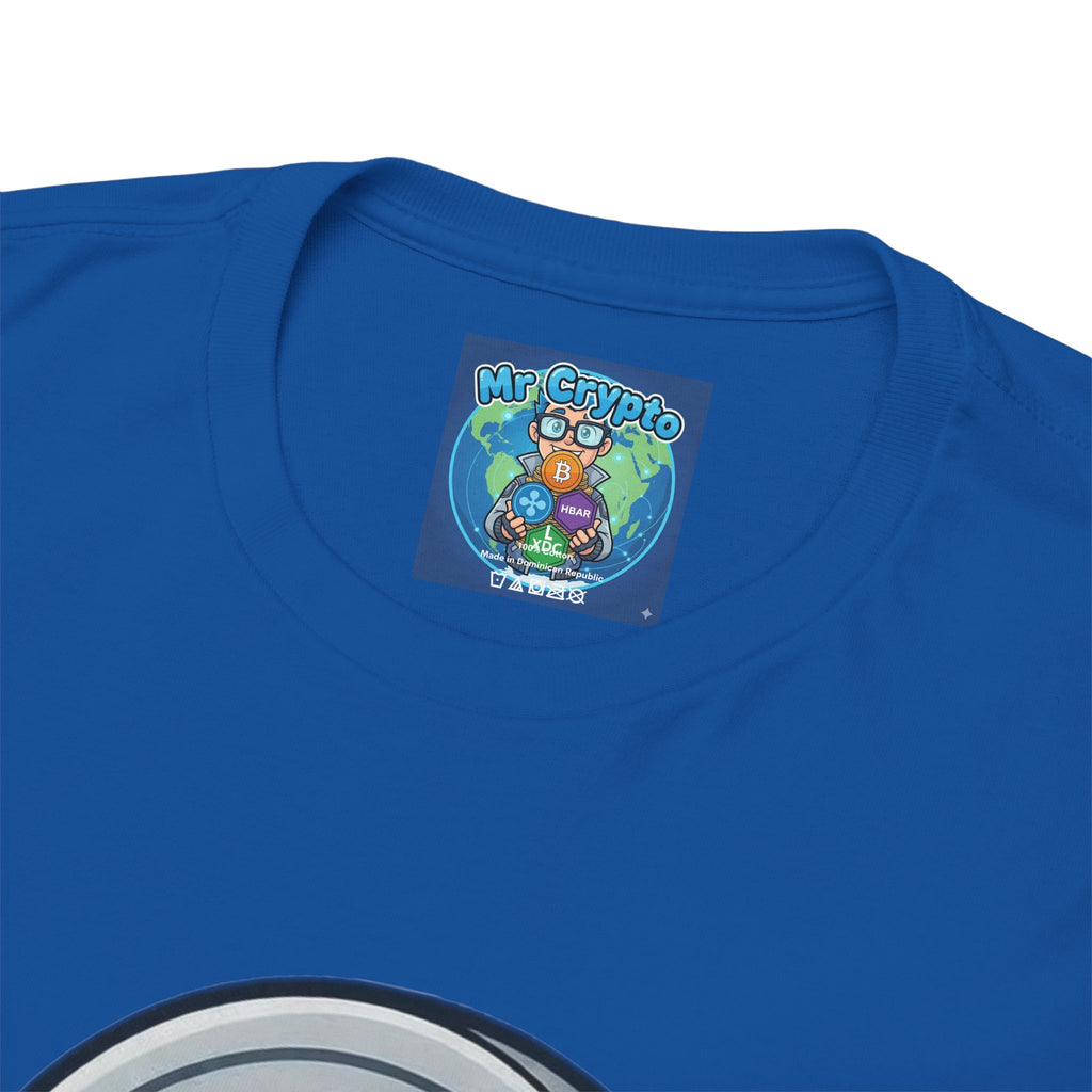 Ethereum Coin Mascot T-Shirt — Walking Crypto Logo Tee for Blockchain Fans