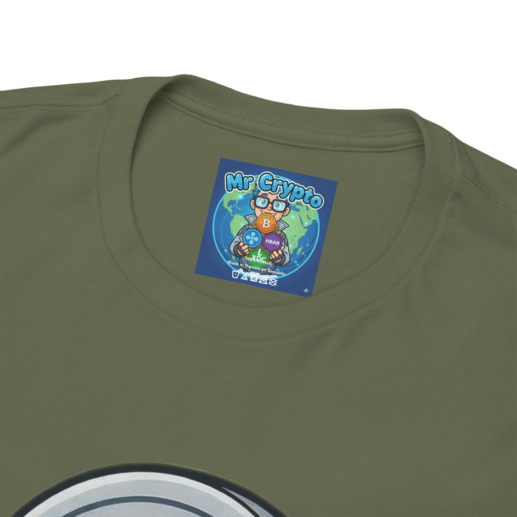 Ethereum Coin Mascot T-Shirt — Walking Crypto Logo Tee for Blockchain Fans