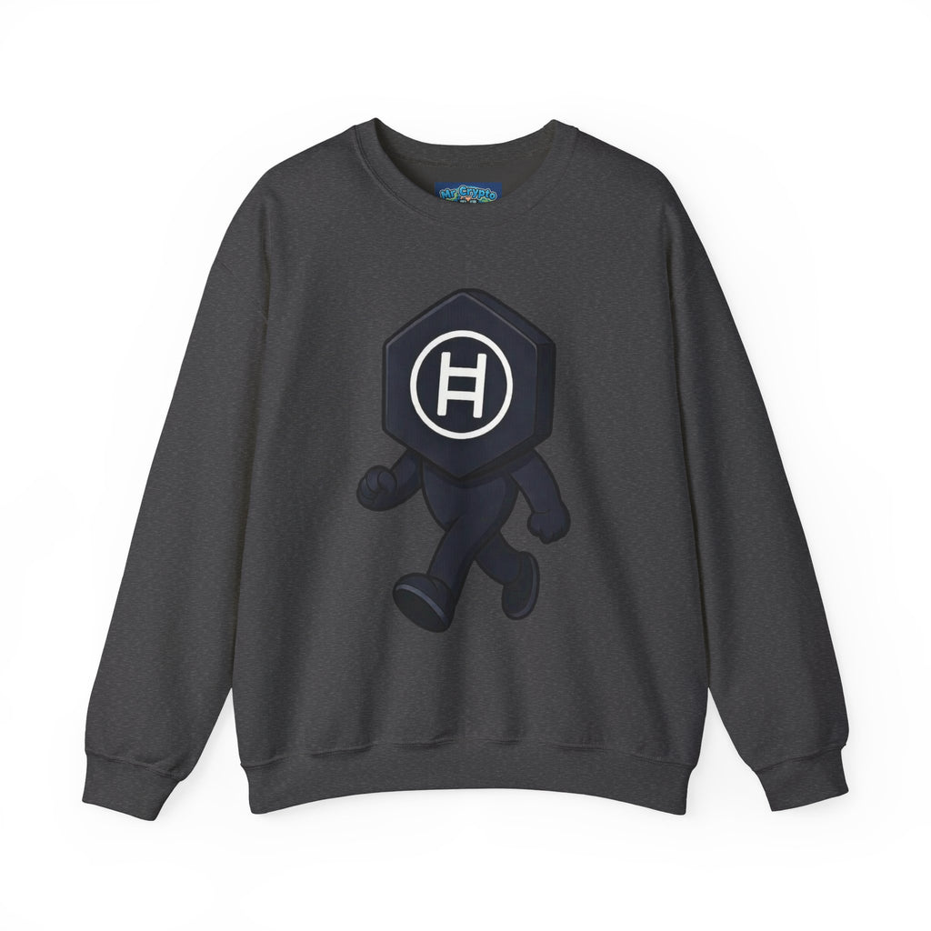 Hedera (HBAR) Crypto Mascot Crewneck Sweatshirt