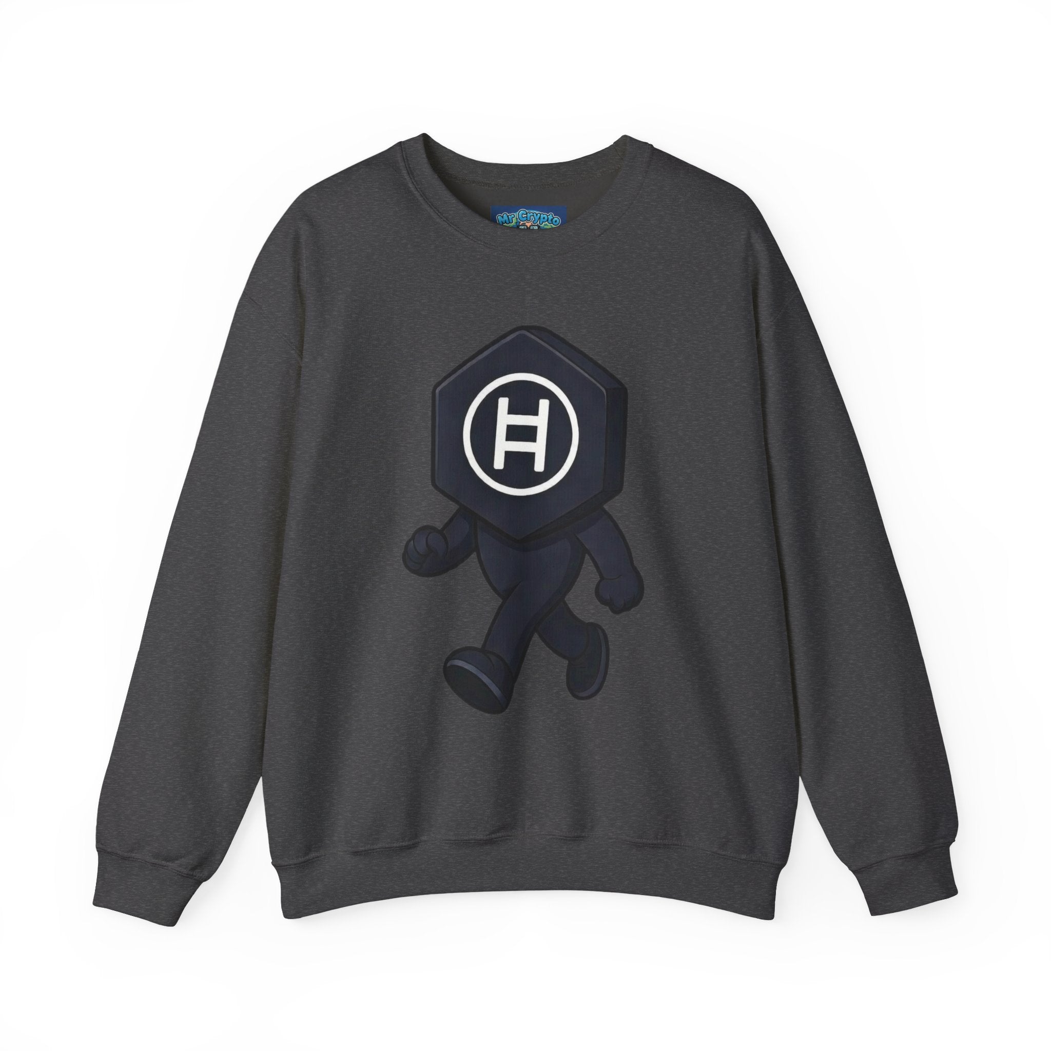 Hedera (HBAR) Crypto Mascot Crewneck Sweatshirt
