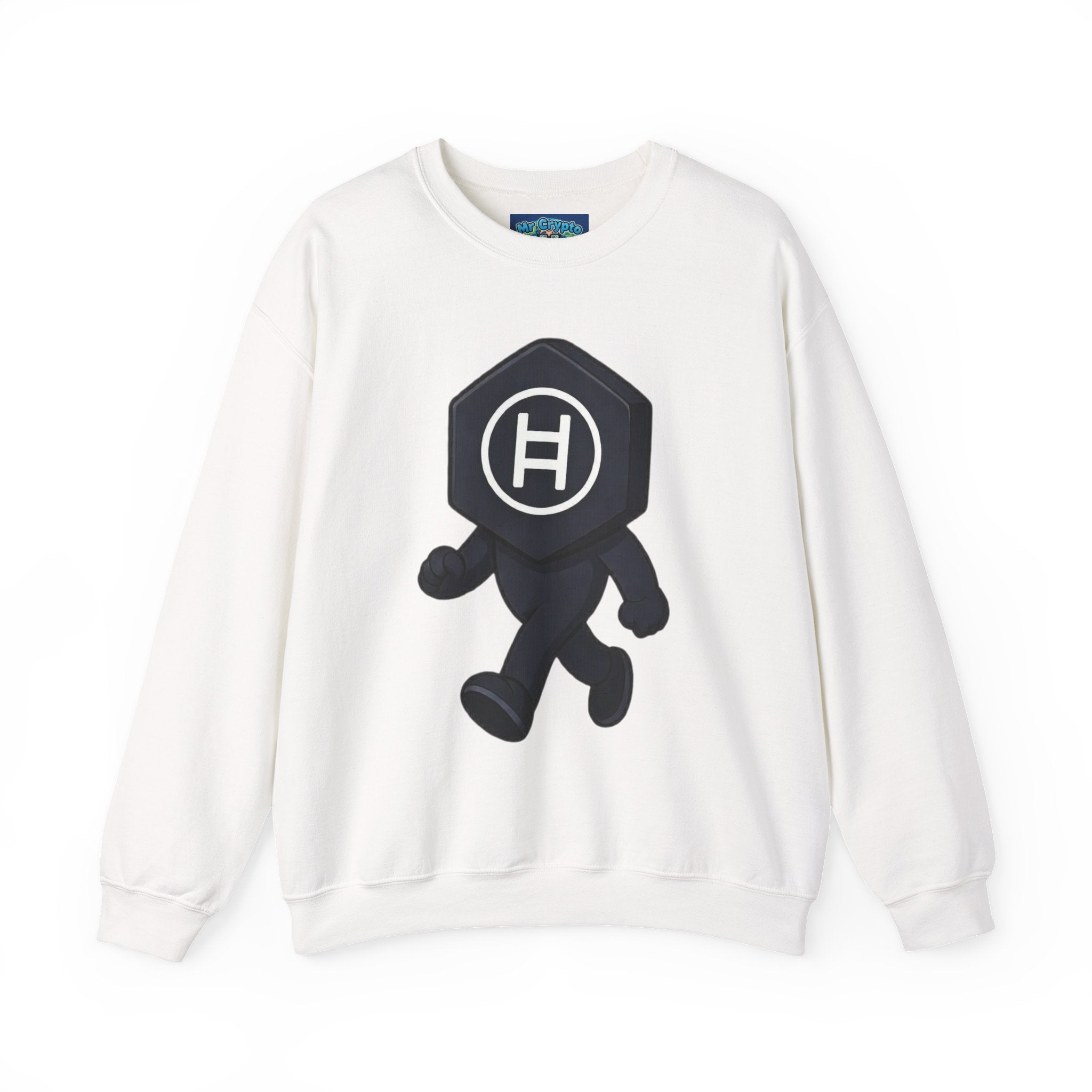 Hedera (HBAR) Crypto Mascot Crewneck Sweatshirt