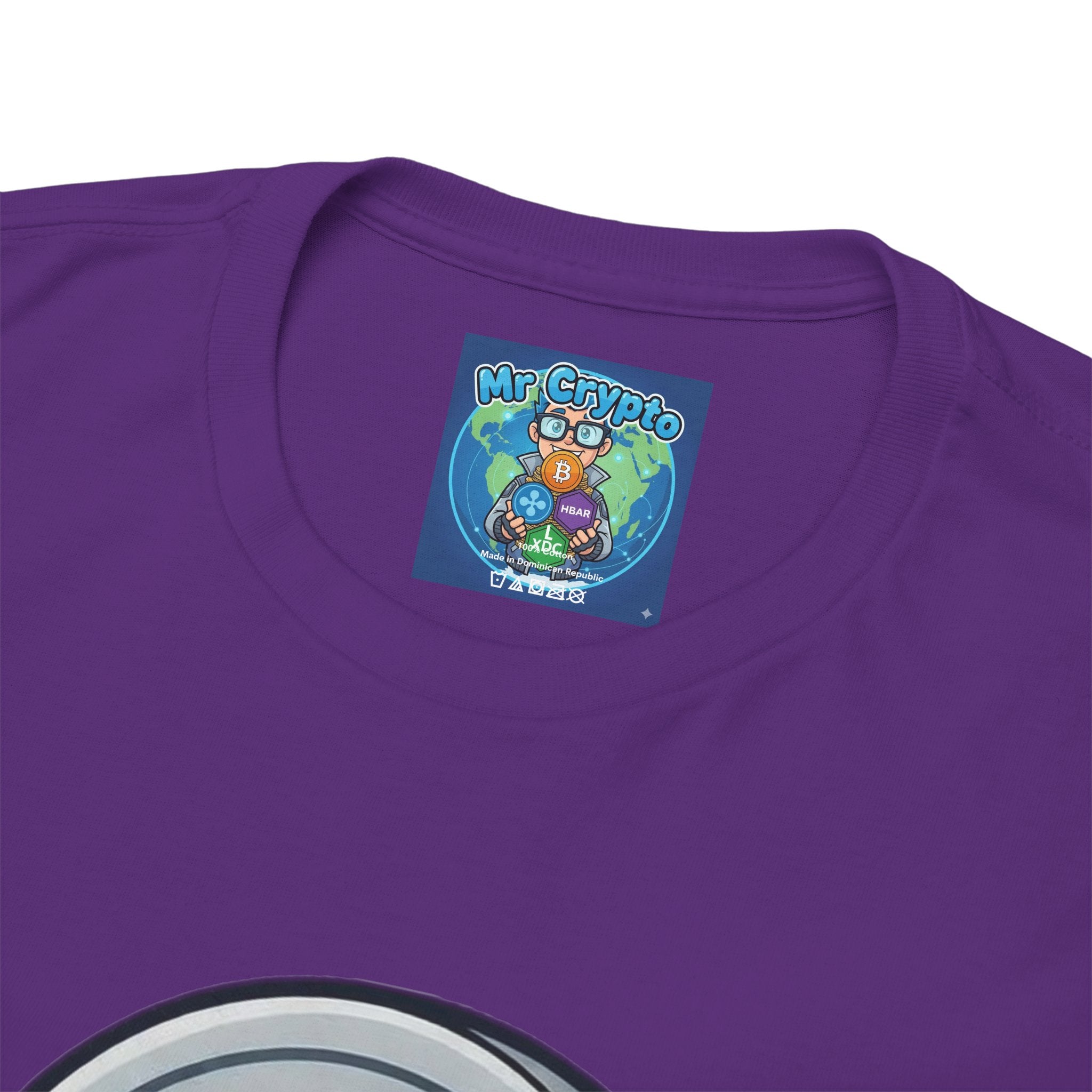 Ethereum Coin Mascot T-Shirt — Walking Crypto Logo Tee for Blockchain Fans