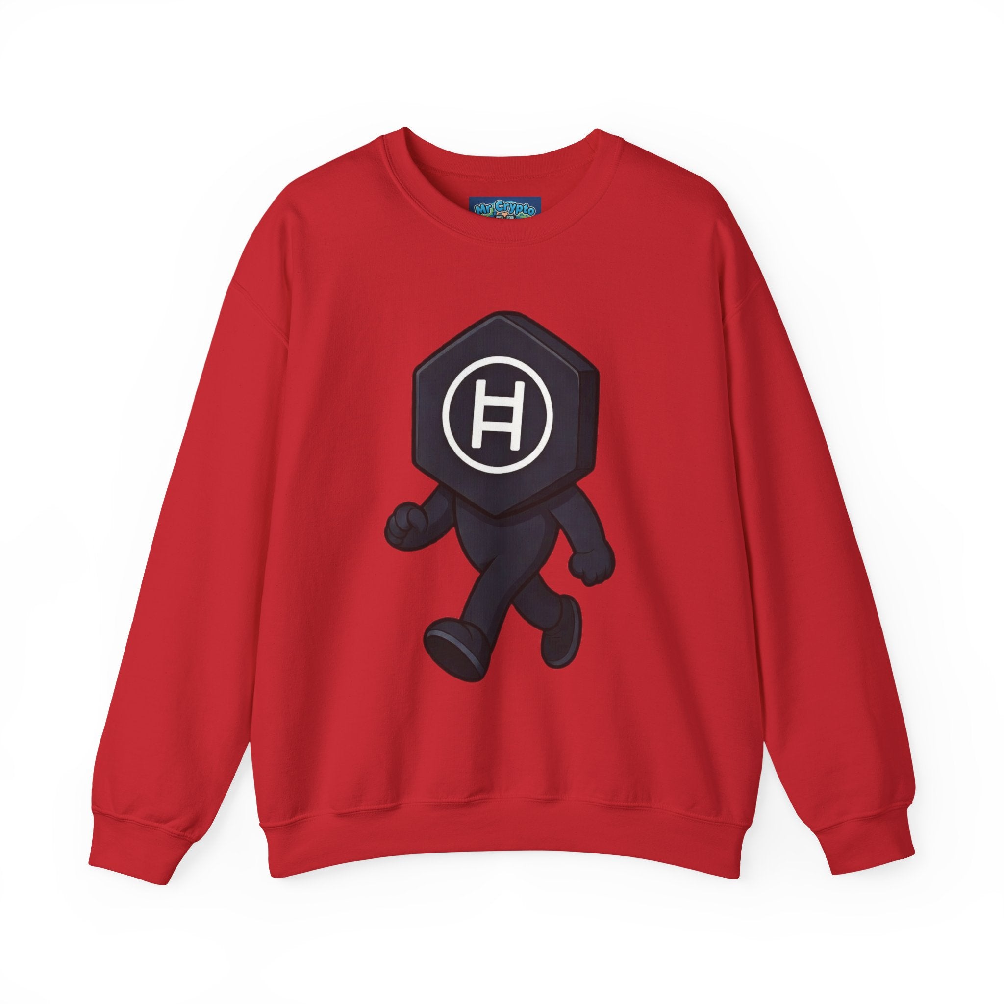 Hedera (HBAR) Crypto Mascot Crewneck Sweatshirt