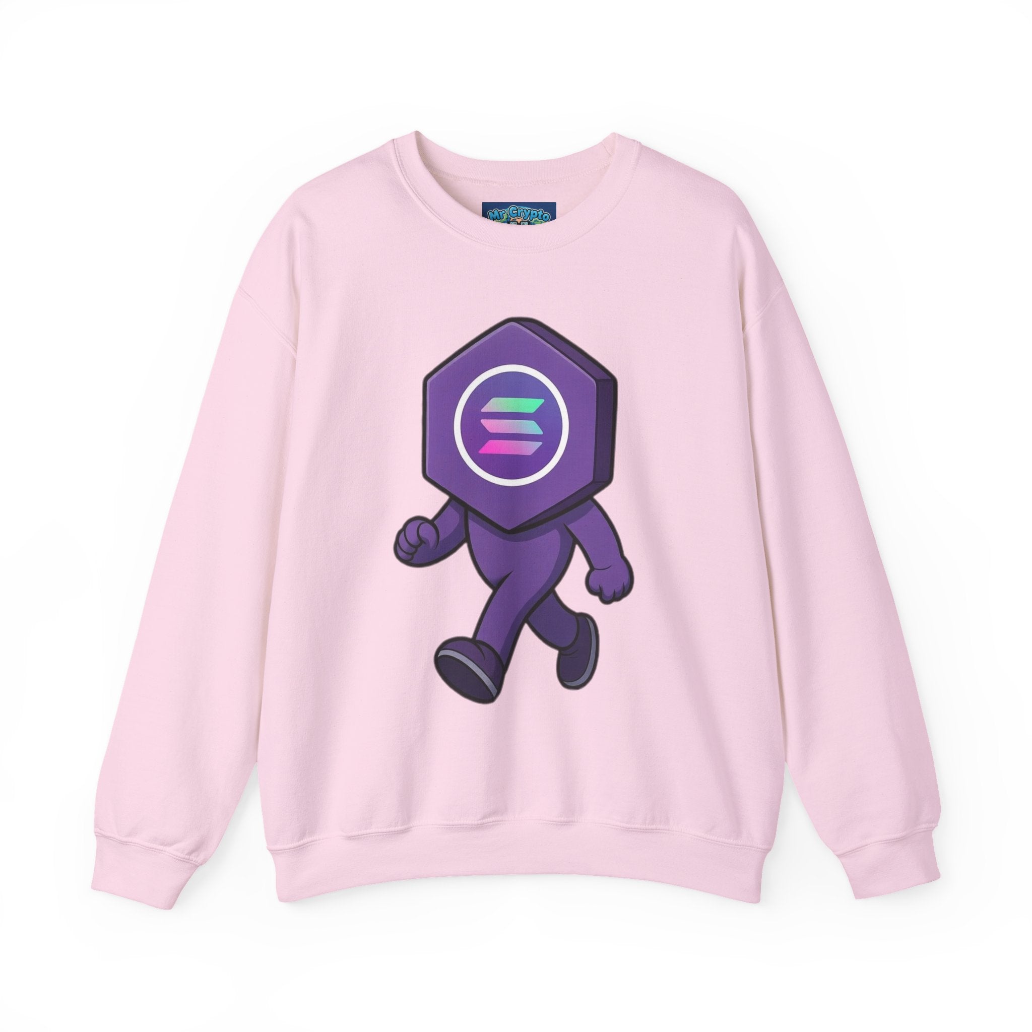 Solana Coin Mascot Crewneck Sweatshirt