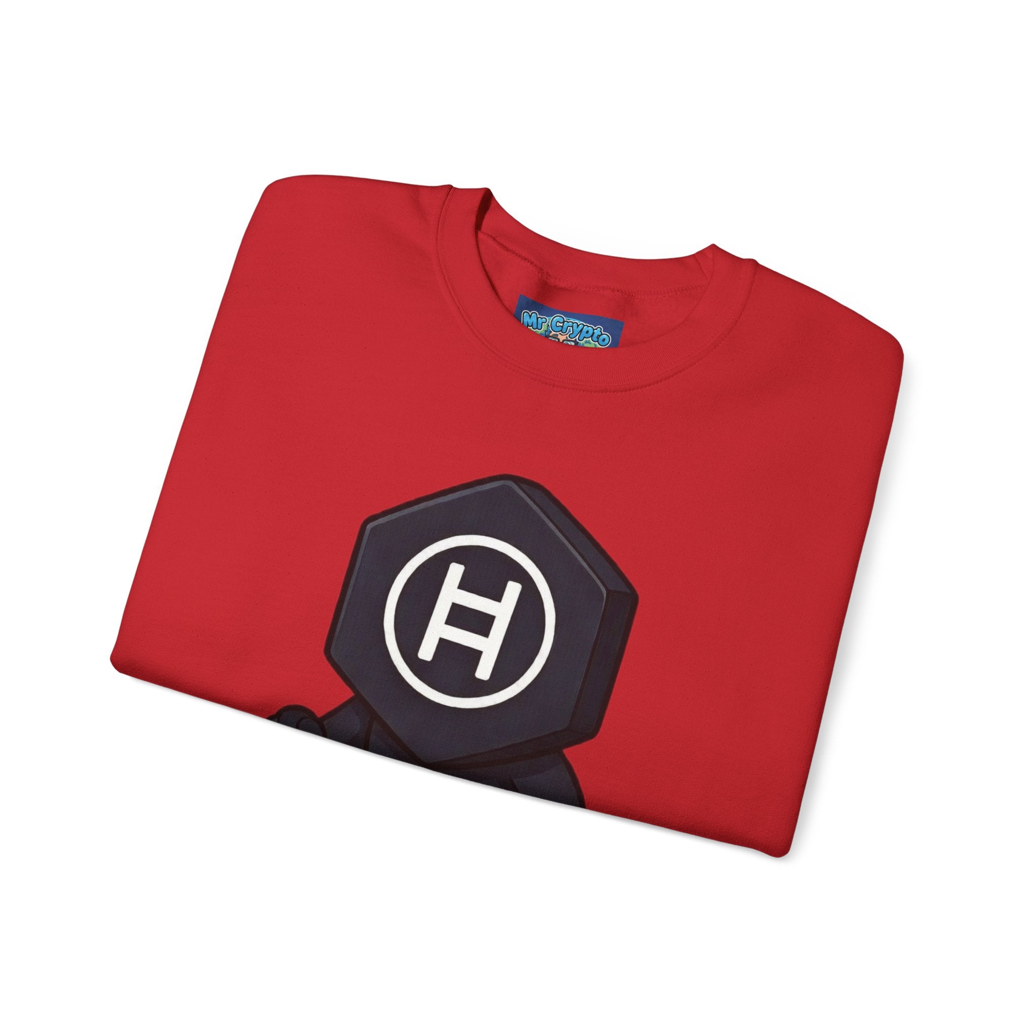 Hedera (HBAR) Crypto Mascot Crewneck Sweatshirt