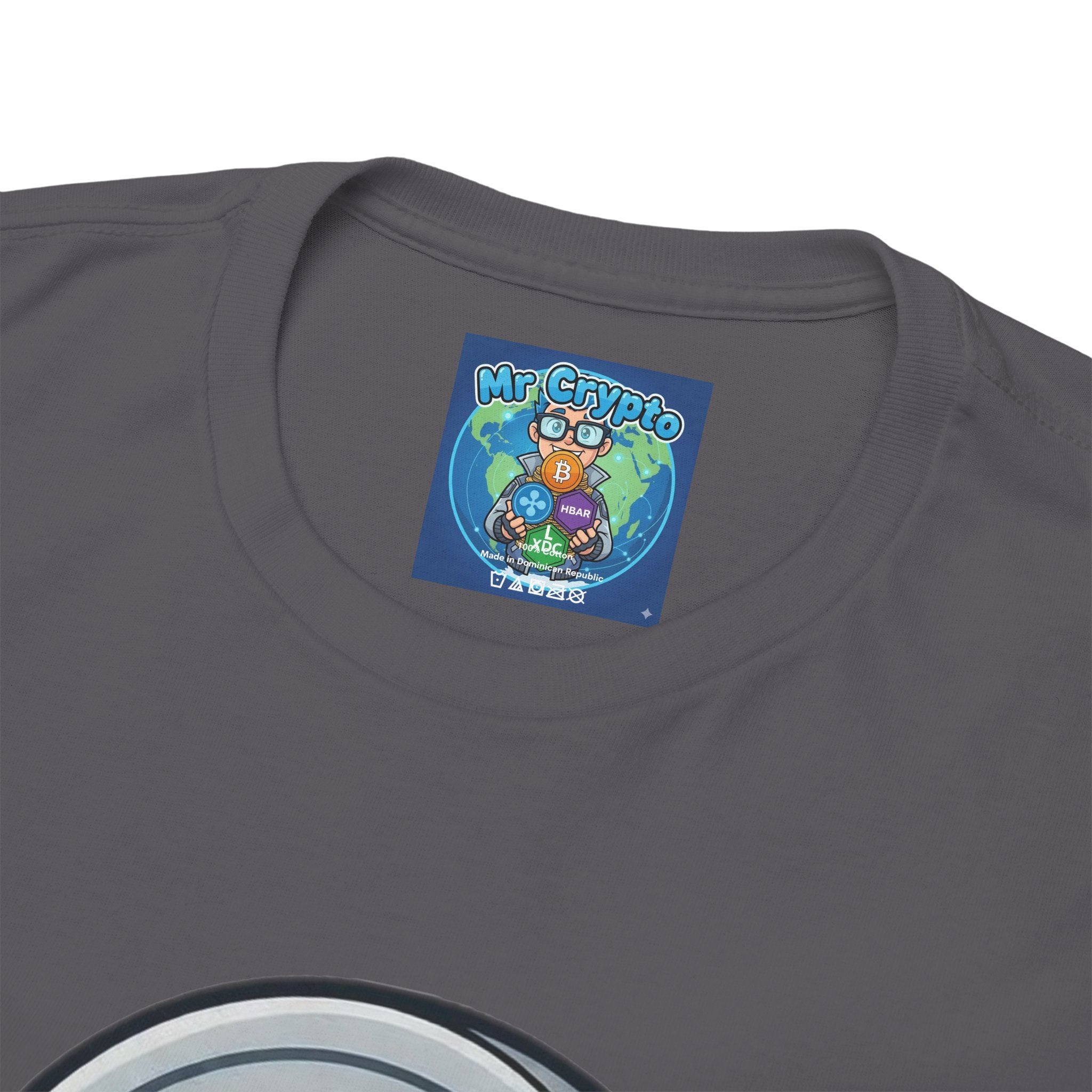 Ethereum Coin Mascot T-Shirt — Walking Crypto Logo Tee for Blockchain Fans